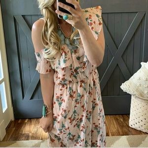 Floral Maxi Boho Dress